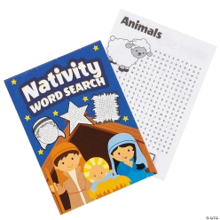 Nativity Word Search Book